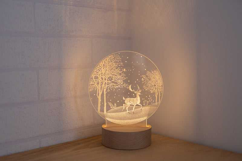 Nordic deer lamp INS bedside lamp