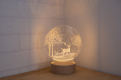 Nordic deer lamp INS bedside lamp