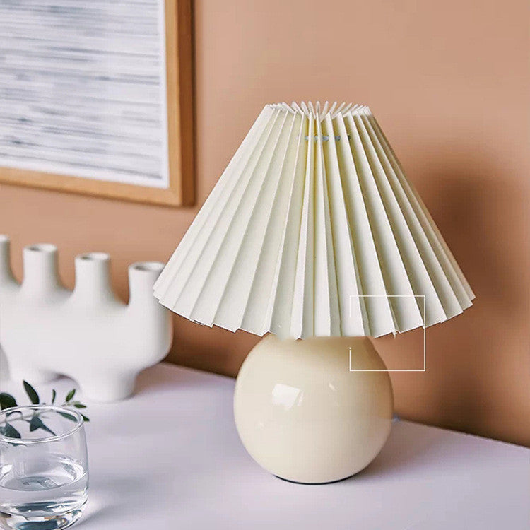 Bedside table lamp decoration