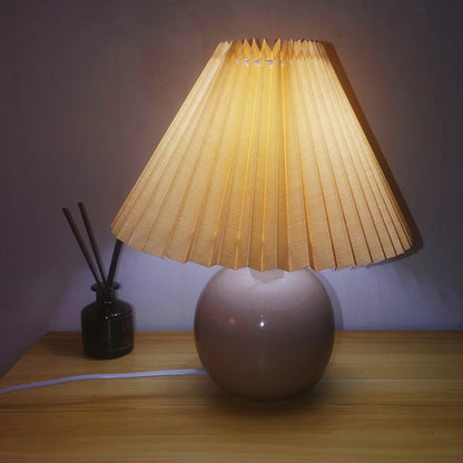 Bedside table lamp decoration