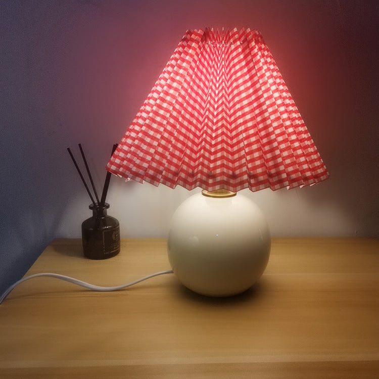 Bedside table lamp decoration