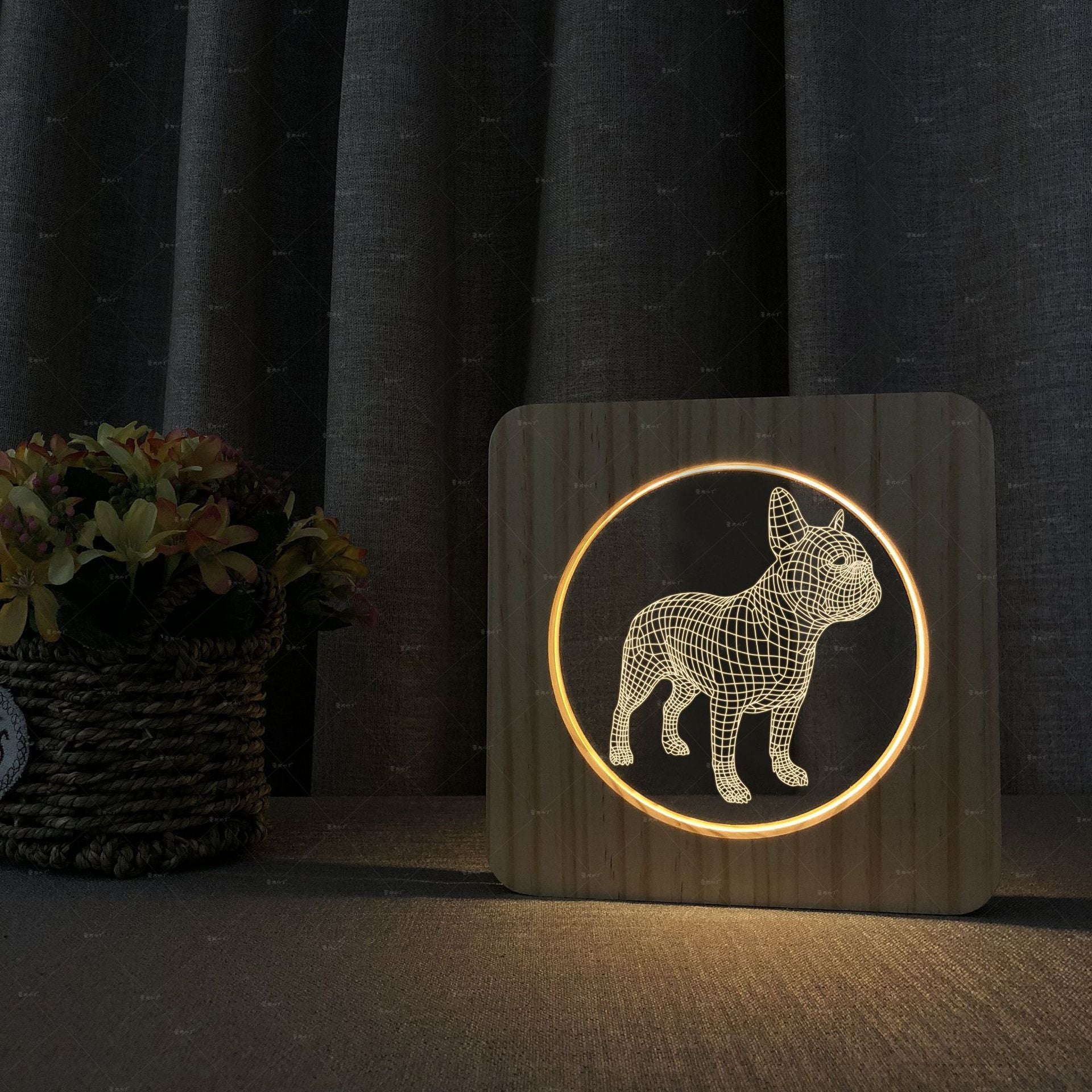 3D Creative Bedside Nightlight