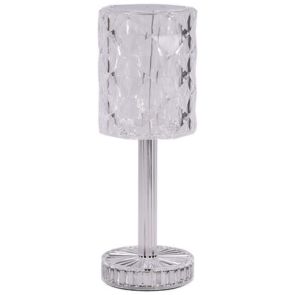 Crystal Lamp Bedroom Bedside Lamp Simple Ambience Light Bedside Table Lamp