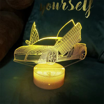 CAR multi-color LED Lamp